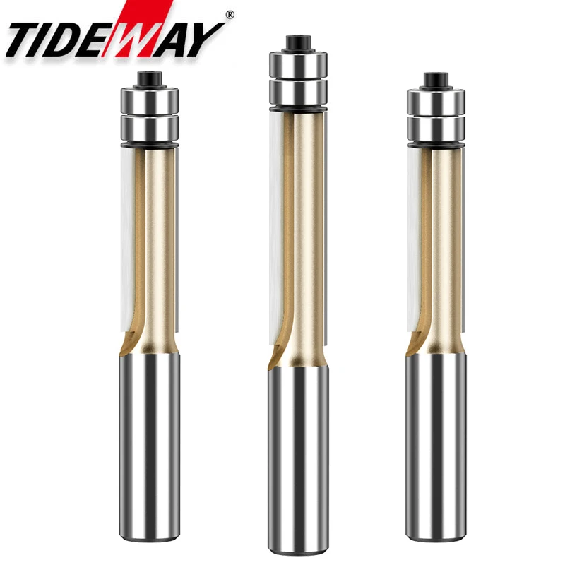 Woodworking Router Templates - Tideway Double Bearing Flush Trim Router