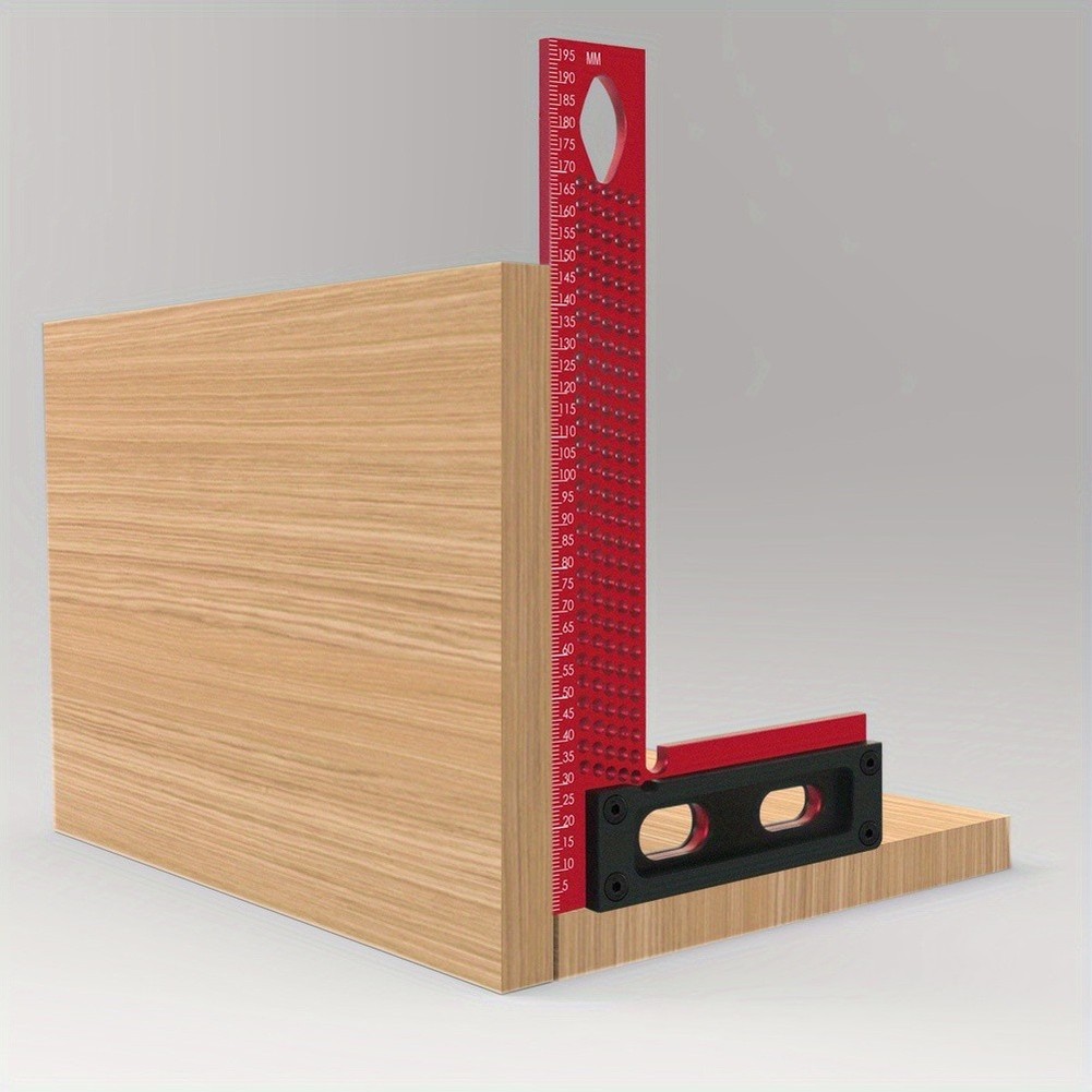 Woodworking Online - Precision Woodworking Ruler With L-Shaped Marking