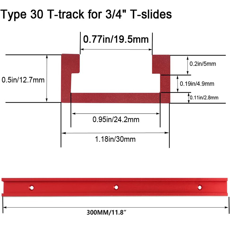 2pcs Type 30 Woodworking T-slo - Woodworking Plans 评论和价格