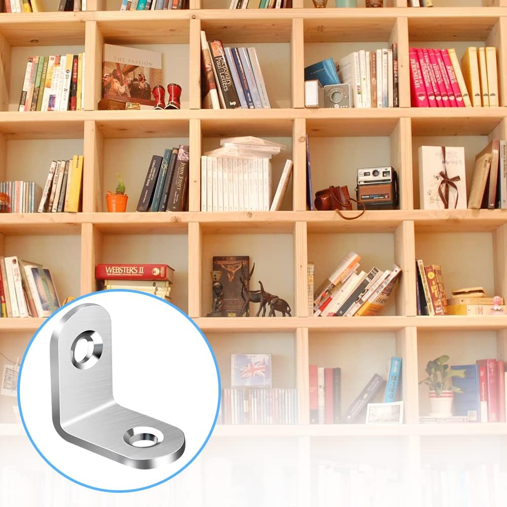 Stainless Steel L Bracket Corn - Woodworking Joinery 评论和价格