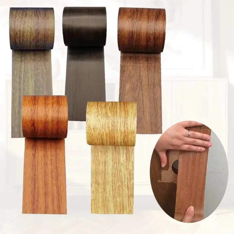 4.5M/Roll Realistic Wood Grain - Xfasten Woodworking Tape 评论和价格