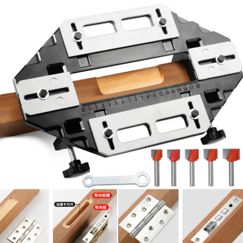 New Woodworking Slotting Locat - Woodworking Router Templates 评论和价格