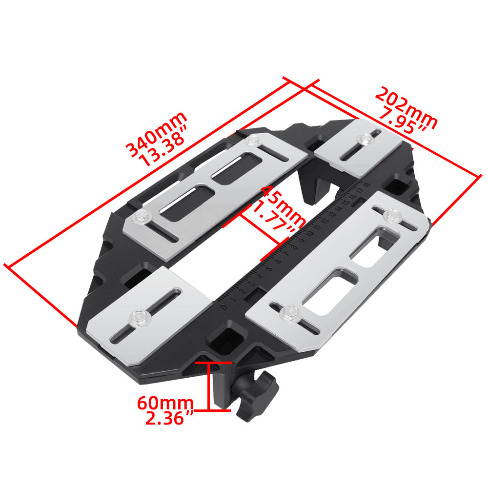 New Woodworking Slotting Locat - Woodworking Router Templates 评论和价格