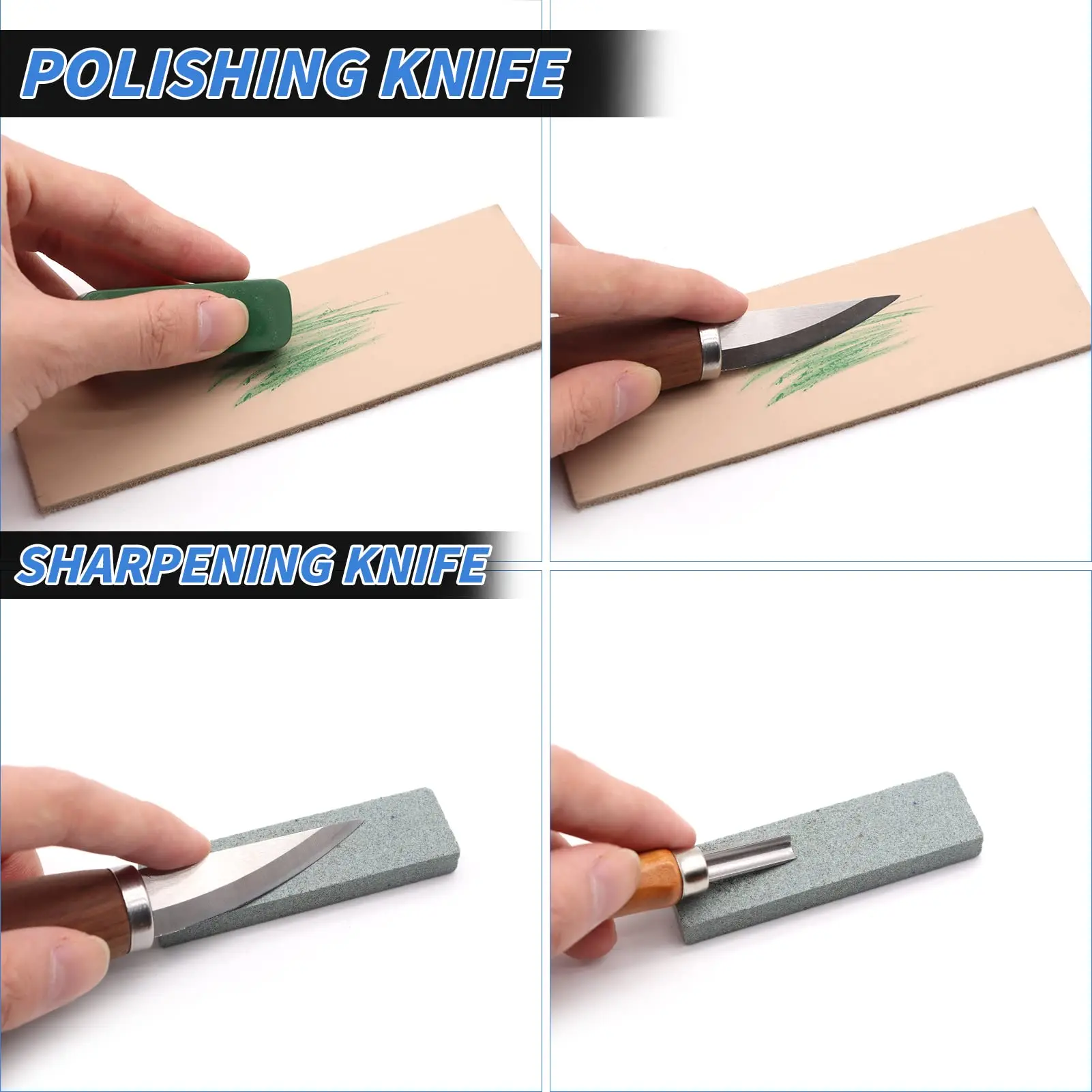 Wood Carving Knife Tools Kit 1 - Woodworking Kits For Adults 评论和价格