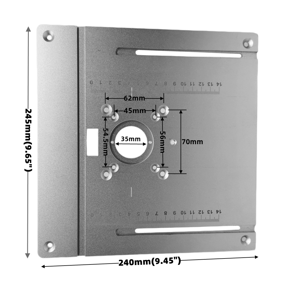 Aluminium Router Table Insert  - Woodworking Plans 评论和价格