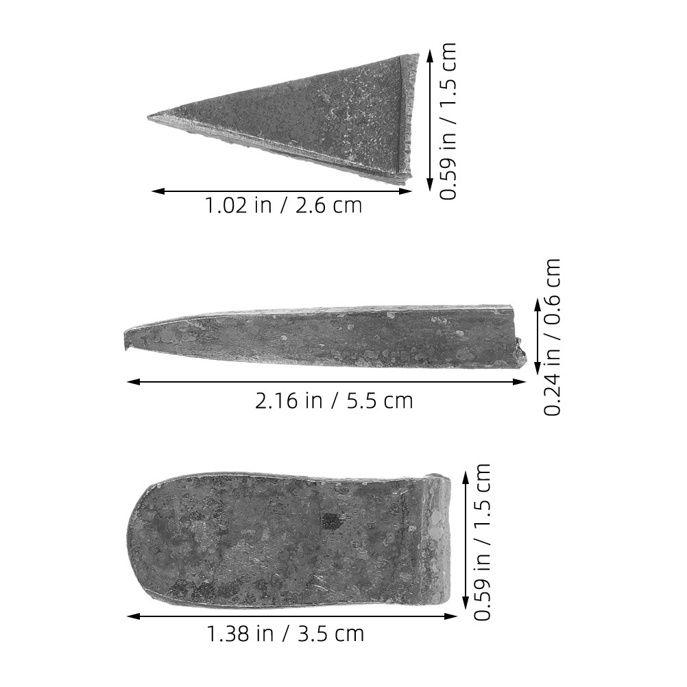 6Pcs Iron Hammer Repair Wedges - Woodworking Hammer 评论和价格