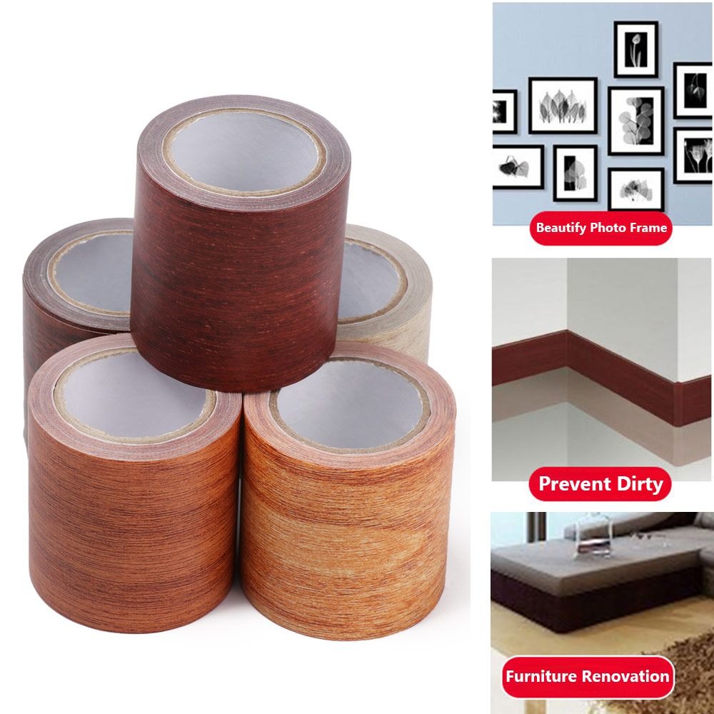 5M/Roll Wood Grain Self-adhesi - Xfasten Woodworking Tape 评论和价格