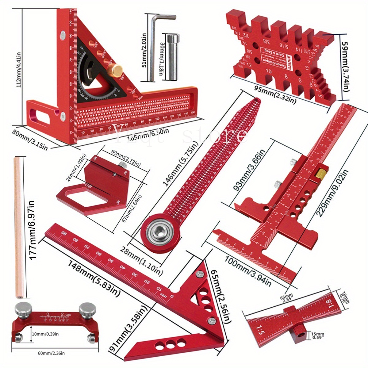 Woodworking Measuring Tool Kit - Woodworking Plans 评论和价格
