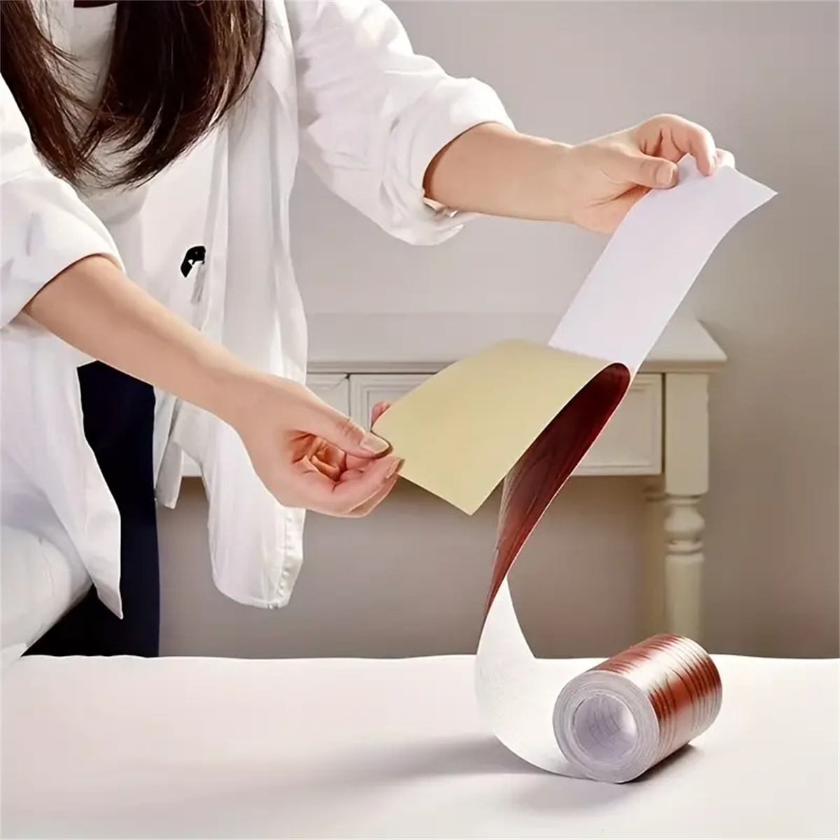 1 Roll 8cmx5m Self-adhesive Ta - Xfasten Woodworking Tape 评论和价格