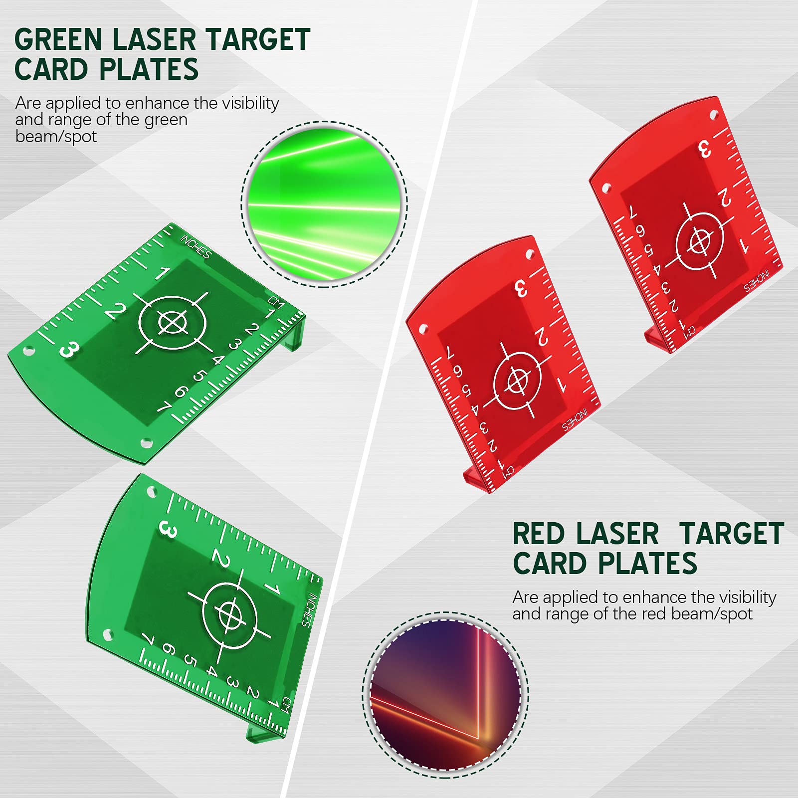 2Pcs Laser Level Target Board  - Woodworking Online 评论和价格