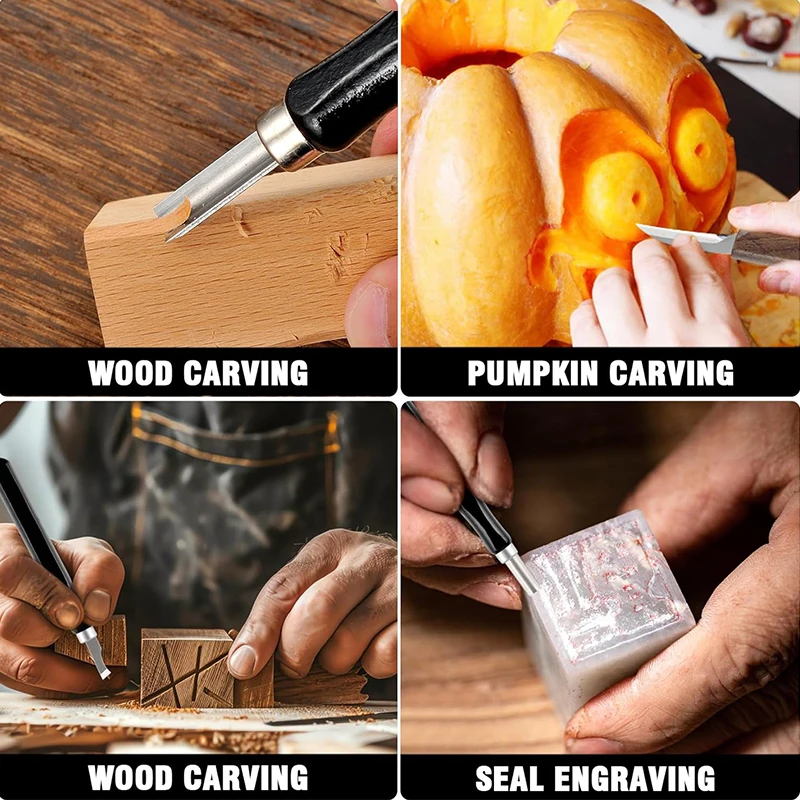 Wood Carving Kit 17Pcs Wood Ca - Woodworking Kits For Adults 评论和价格