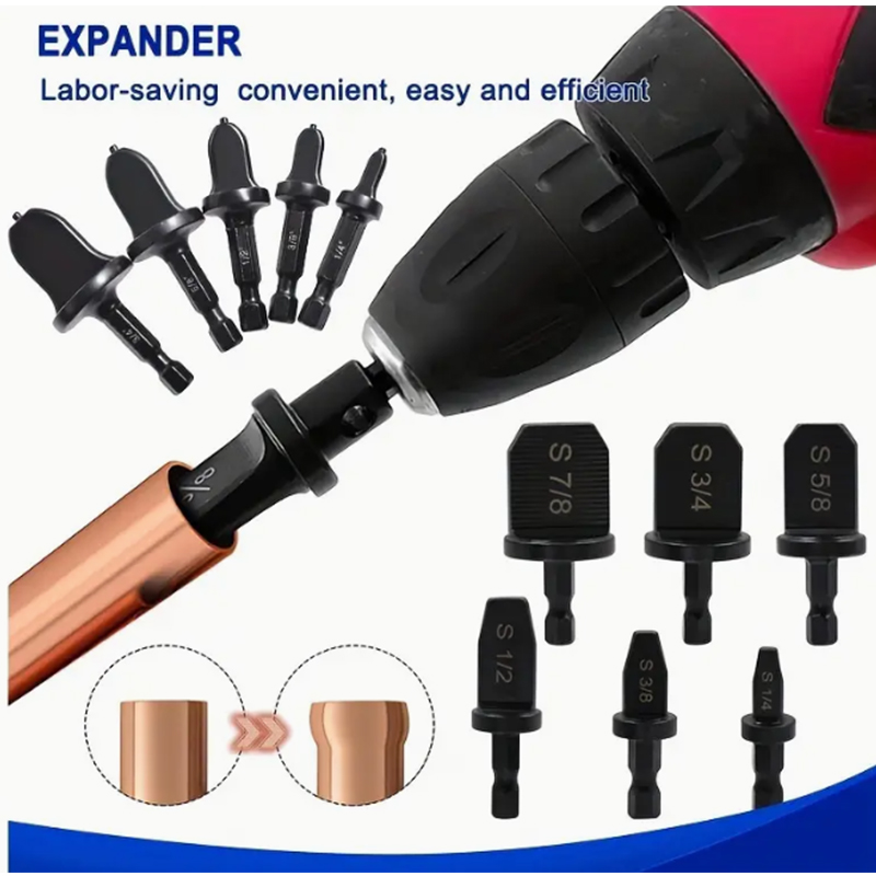 6pc Copper Tube Hole Expander  - Woodworking Youtube Free 评论和价格
