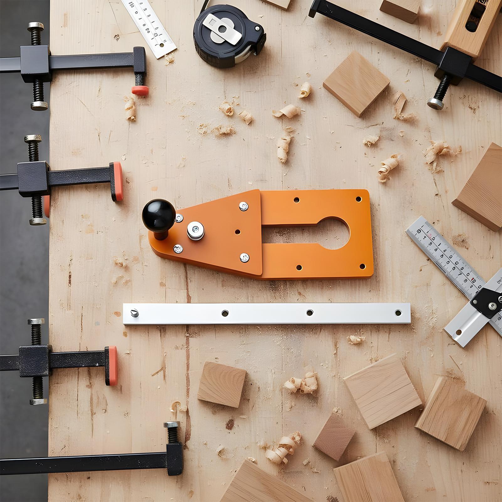 Circle Cutting Jig Ergonomic B - Woodworking Router Templates 评论和价格