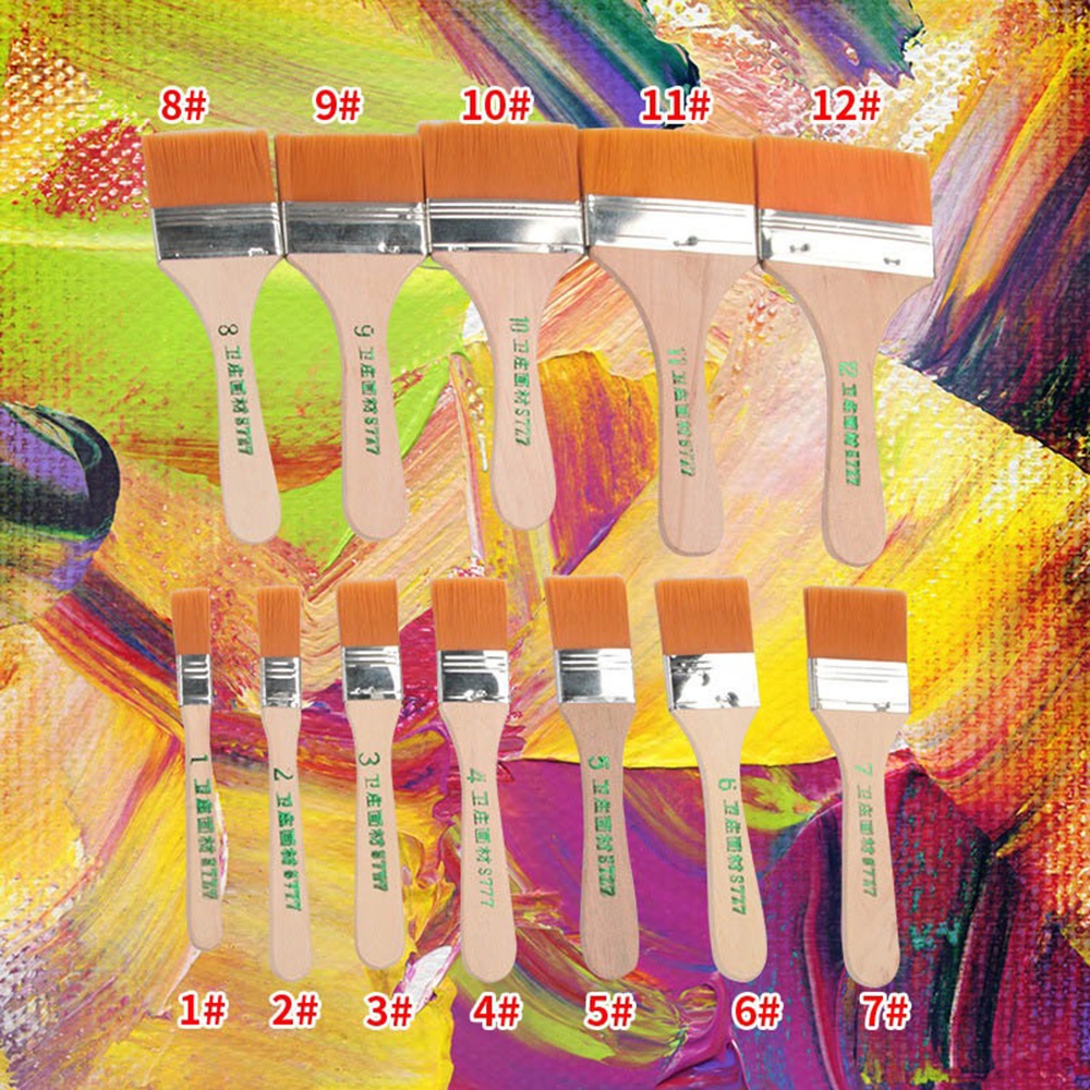 12Pcs/Set Memory Nylon Paint B - Woodworking School 评论和价格