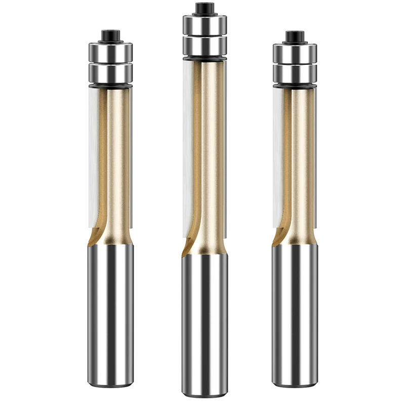 Tideway Double Bearing Flush T - Woodworking Router Templates 评论和价格