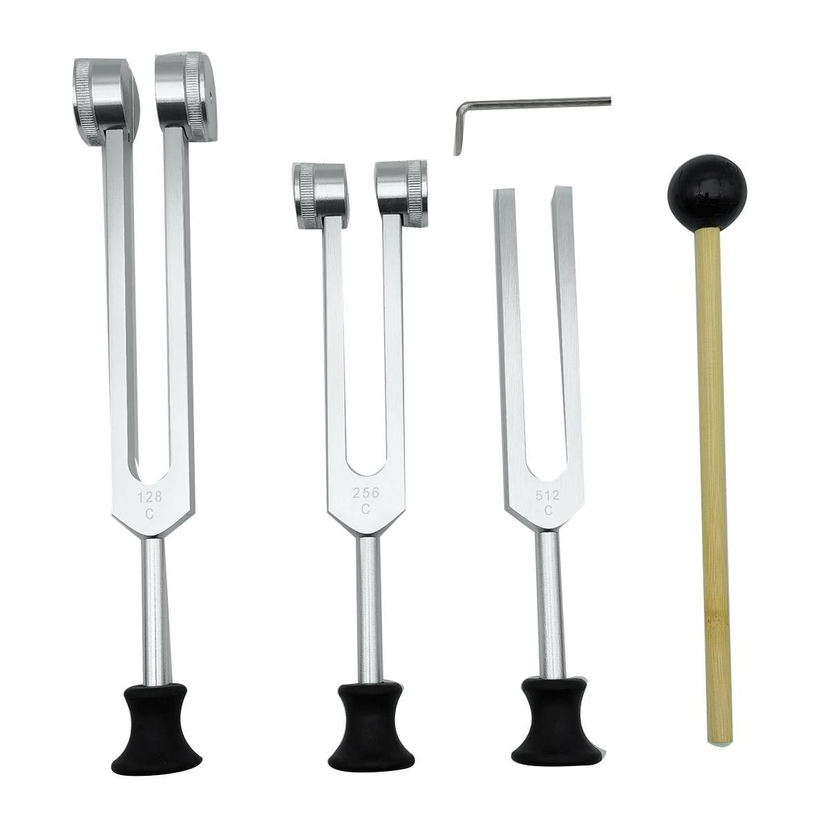 4 Pack Tuning Fork Set(128Hz,  - Woodworking Hammer 评论和价格