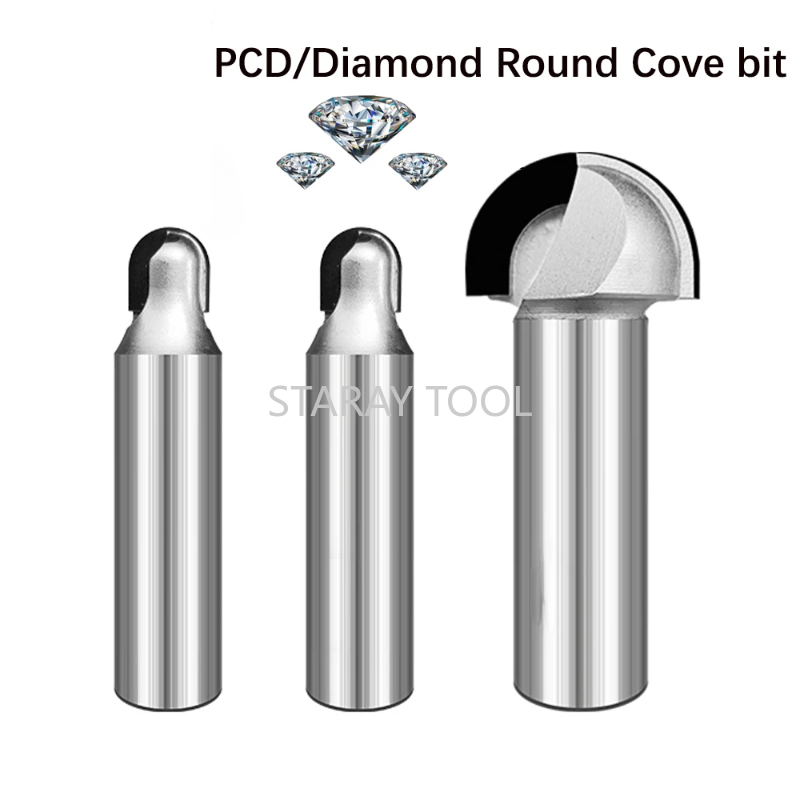Diamond Round Bottom Bit PCD R - Woodworking Quote 评论和价格