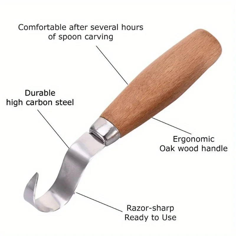 Wood Carving Knife Chisel Hook - Woodworking Joinery 评论和价格