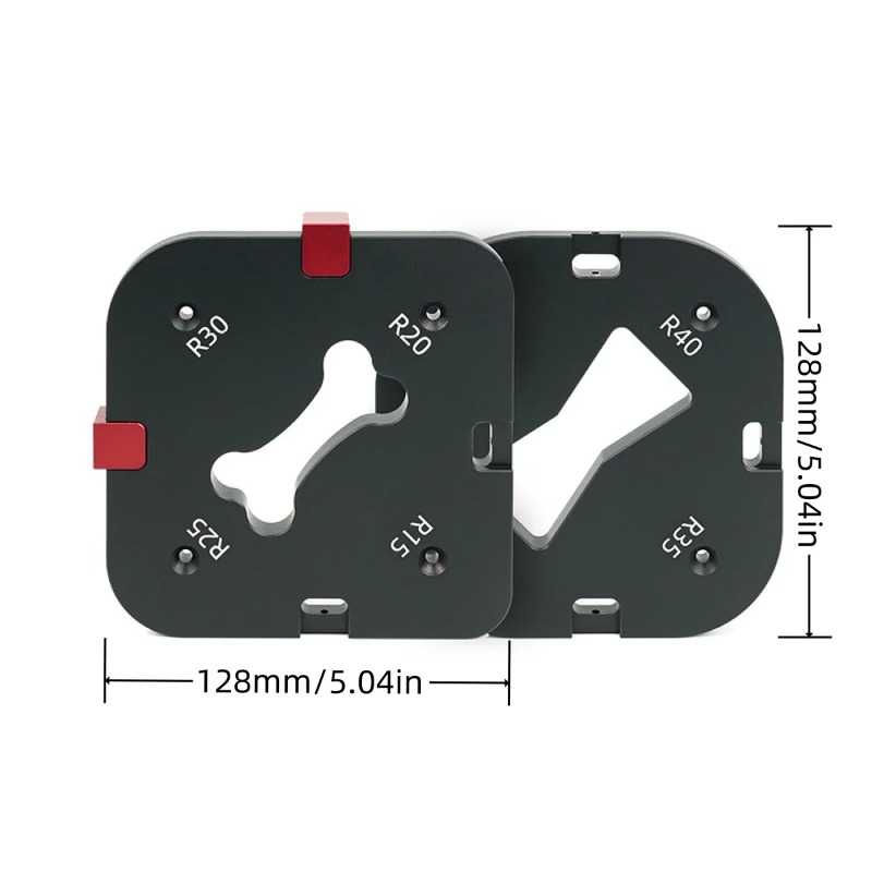 R15/R20/R25/R30/R35/R40/R45/R5 - Woodworking Router Templates 评论和价格
