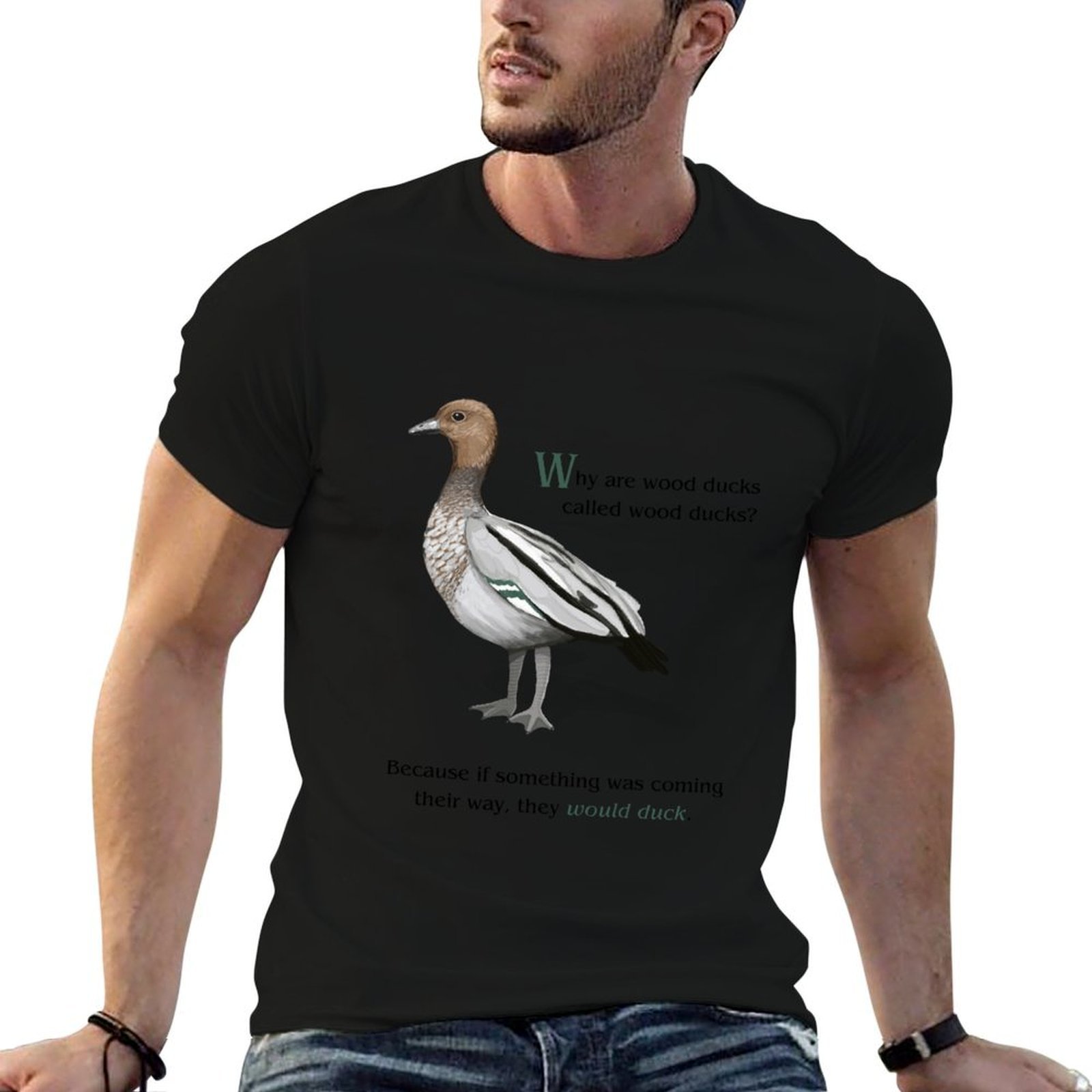 Australian Wood Duck Joke T-Sh - Woodworking Jokes 评论和价格