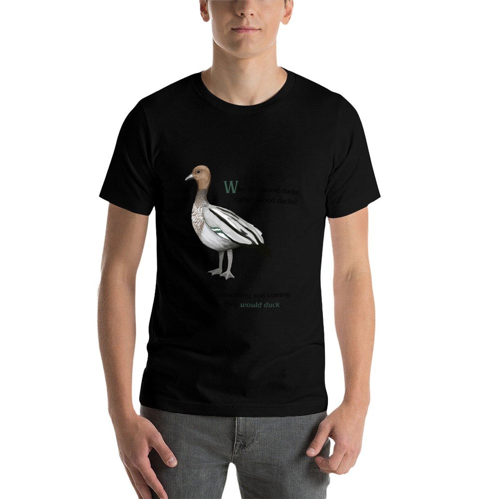 Australian Wood Duck Joke T-Sh - Woodworking Jokes 评论和价格