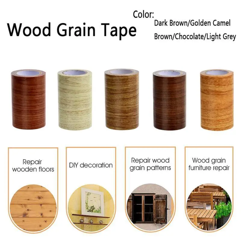 Real Wood Grain Repair Adhesiv - Xfasten Woodworking Tape 评论和价格