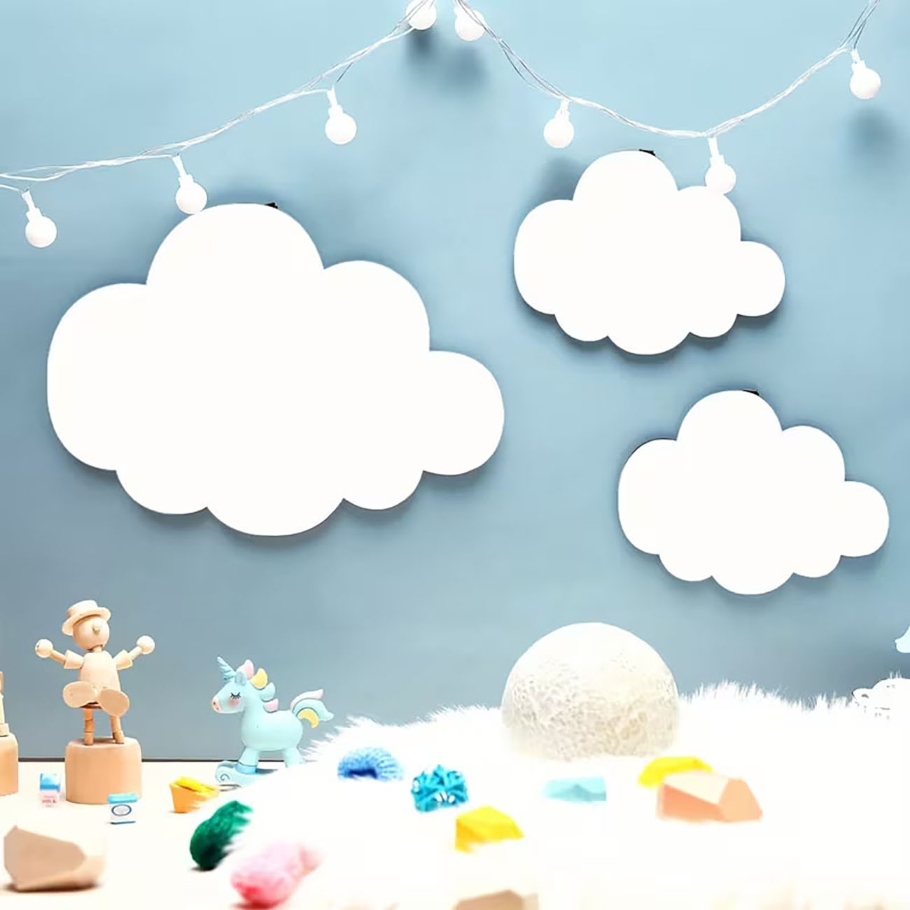 6Pcs Cloud & Eyelash Wooden Wa - Xfasten Woodworking Tape 评论和价格
