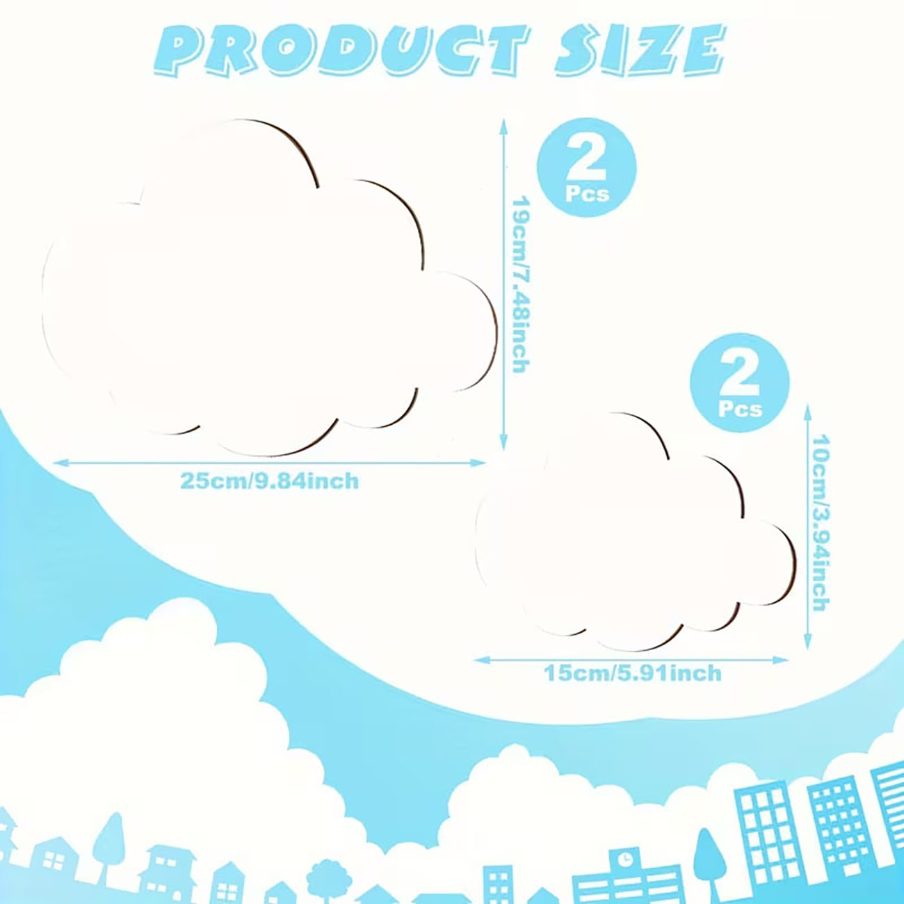 6Pcs Cloud & Eyelash Wooden Wa - Xfasten Woodworking Tape 评论和价格